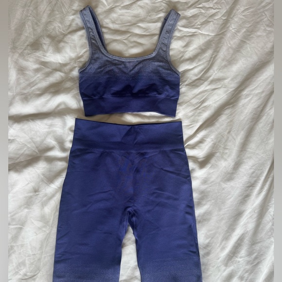 Adore Me Blue Ombré Activewear Set - Picture 6 of 7